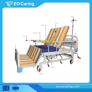 Adjustable Manual Hospital Bed